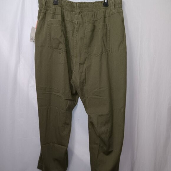 KNOX ROSE WOMEN'S VINE LEAF BUTTON FLY PANTS - Picture 11 of 14